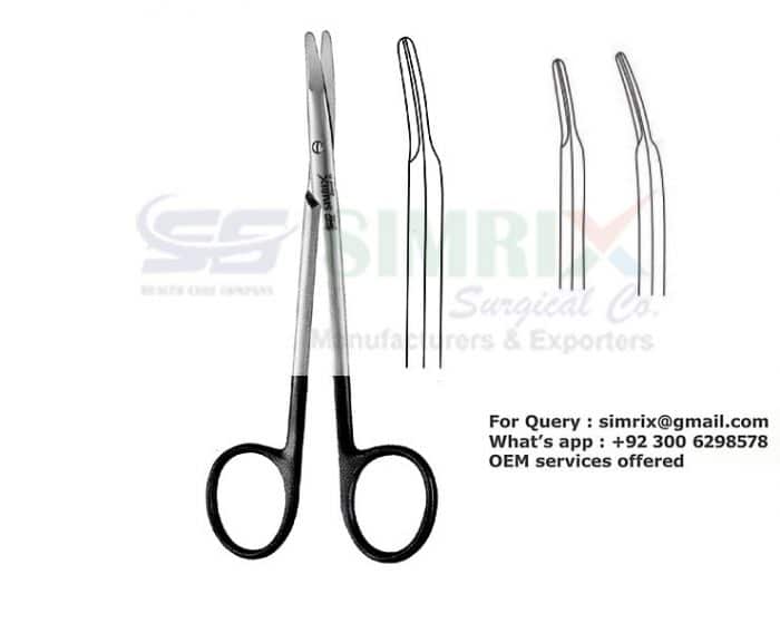 Ragnell Scissors Curved TC 15cm