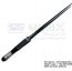 Black Oxide Aquarium Forceps with Thumb Print 30cm Straight