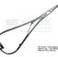 Elastometric Ligature Placing Forceps with Grooves14cm