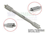 Aluminium bracket height gauge 18cm orthodontic measuring tool