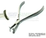 Hammerhead NiTi cinch back pliers stainless steel orthodontic instrument
