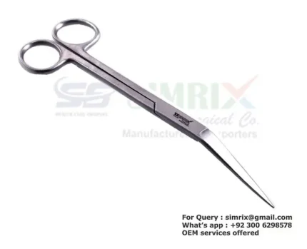 Angled Scissors for Aquarium Plants 25cm